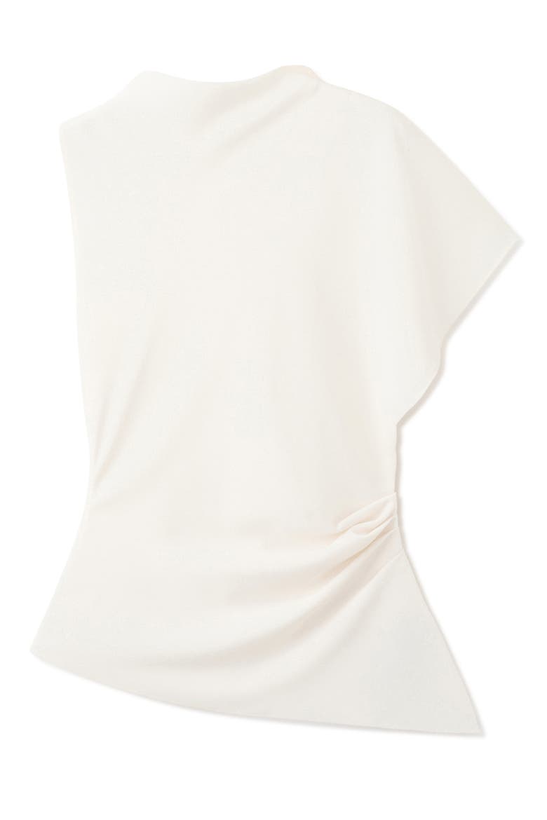 Sleeveless Asymmetric Top, Main, color, ECRU