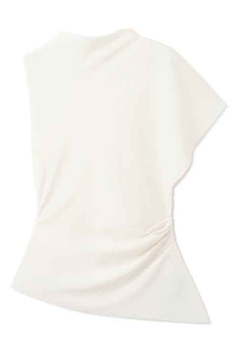 Sleeveless Asymmetric Top