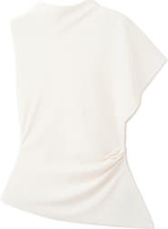 MANGO Sleeveless Asymmetric Top