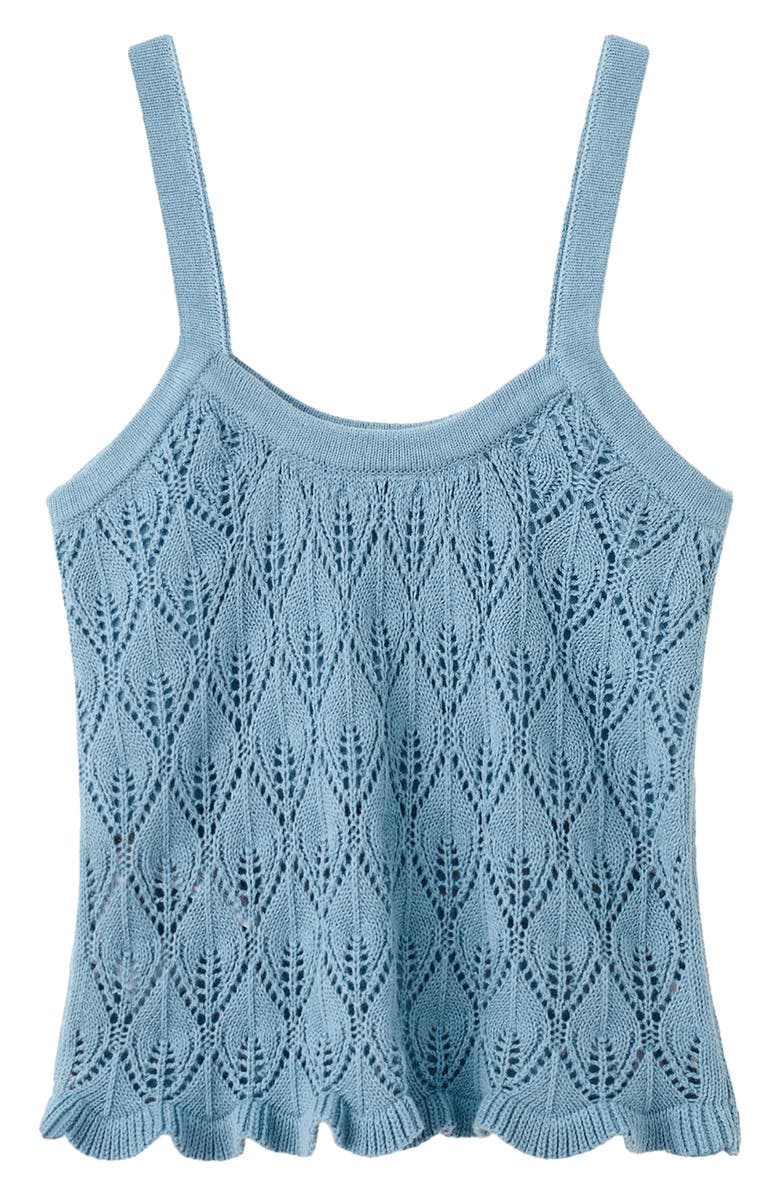 MANGO TEEN Open Stitch Tank, Alternate, color, 