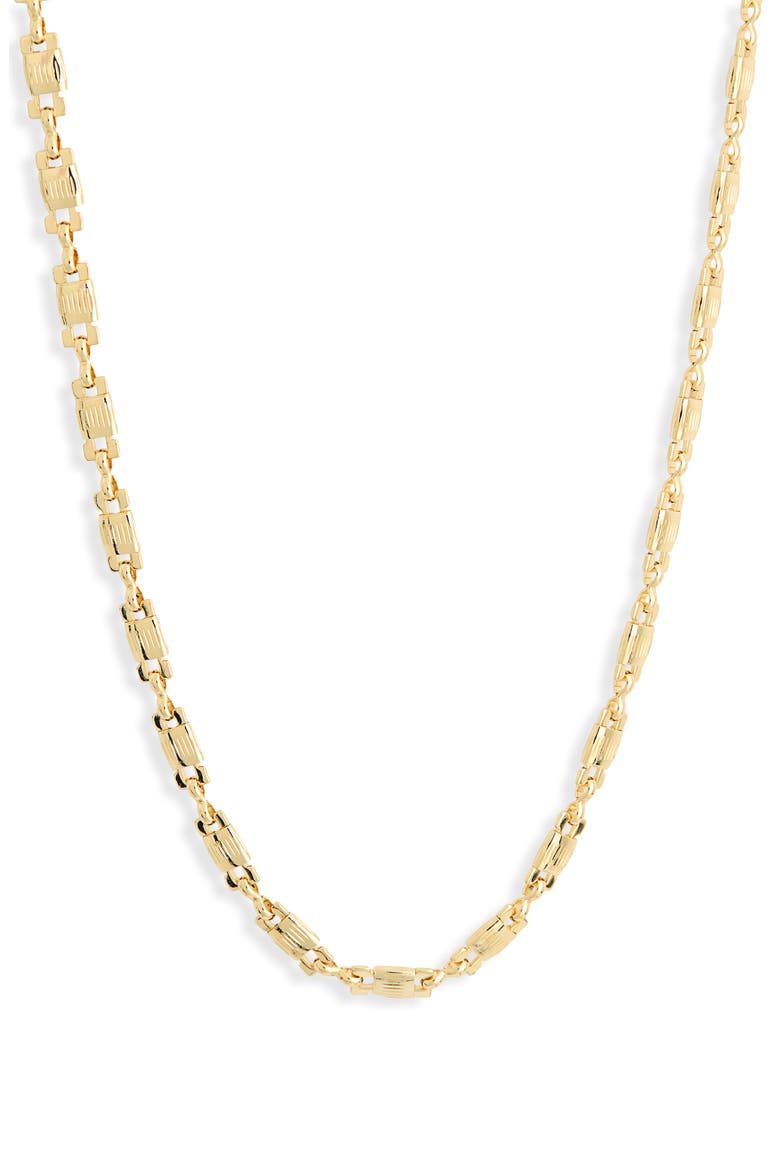 Demi Fine Chain Link Necklace, Main, color, GOLD
