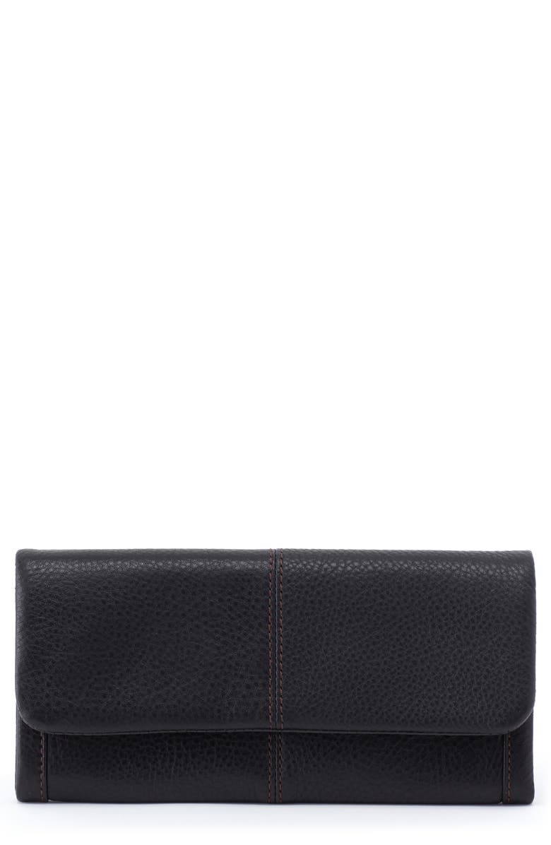 HOBO Wonder Leather Wallet, Main, color, 