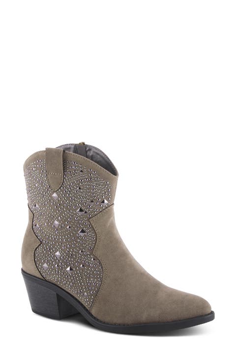 Westeria Embellished Western Boot (Women)