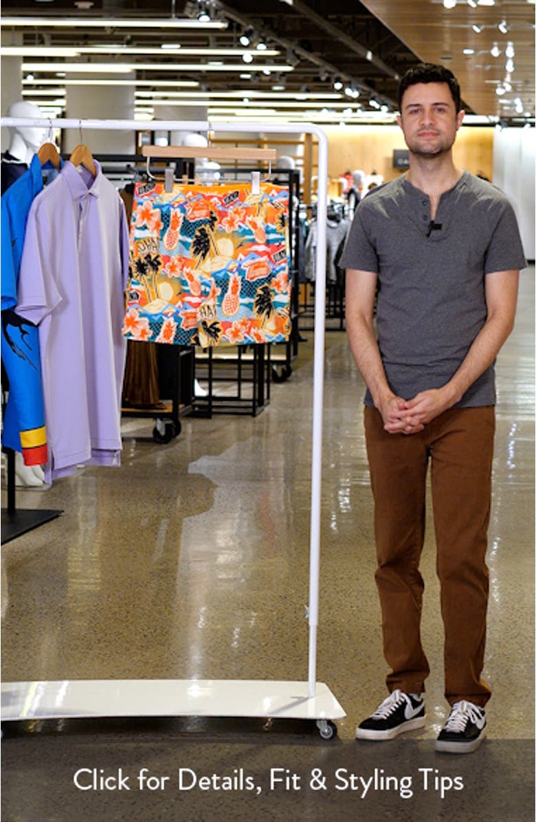 Aloha Hero Stretch Swim Trunks, sales video thumbnail