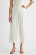 Anne Klein Pull-On Crop Wide Leg Pants