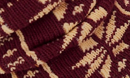 Free People Nearly Nordic Cotton Blend Crew Socks In Brown