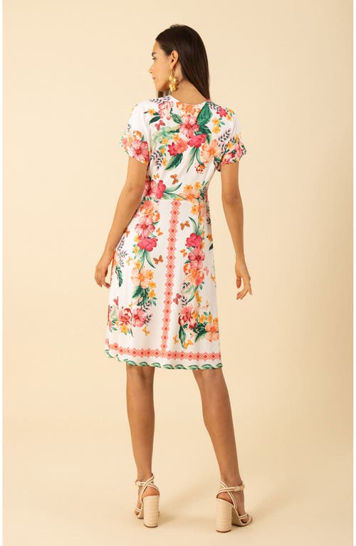 Hale Bob Bridget Jersey Dress In White