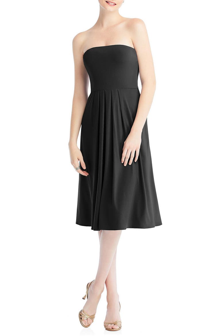 Multi-Way Loop Fit & Flare Dress, Main, color, BLACK