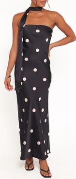 Petal & Pup Jutta Strapless Dress & Scarf Set