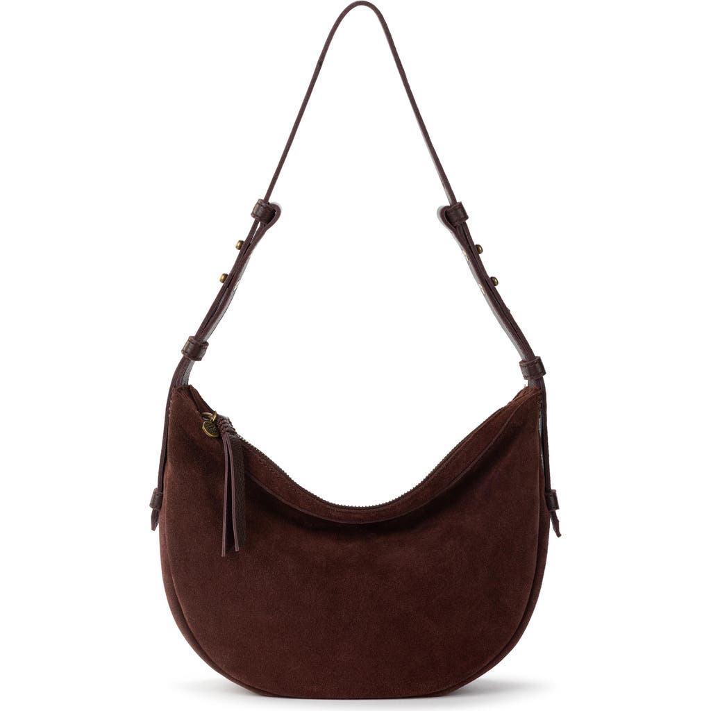 The Sak Tess Shoulder Bag Leather In Brown