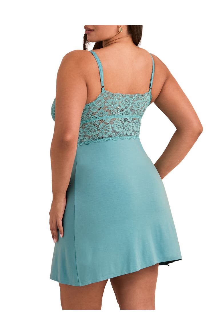Samantha Slip, Alternate, color, Medium blue