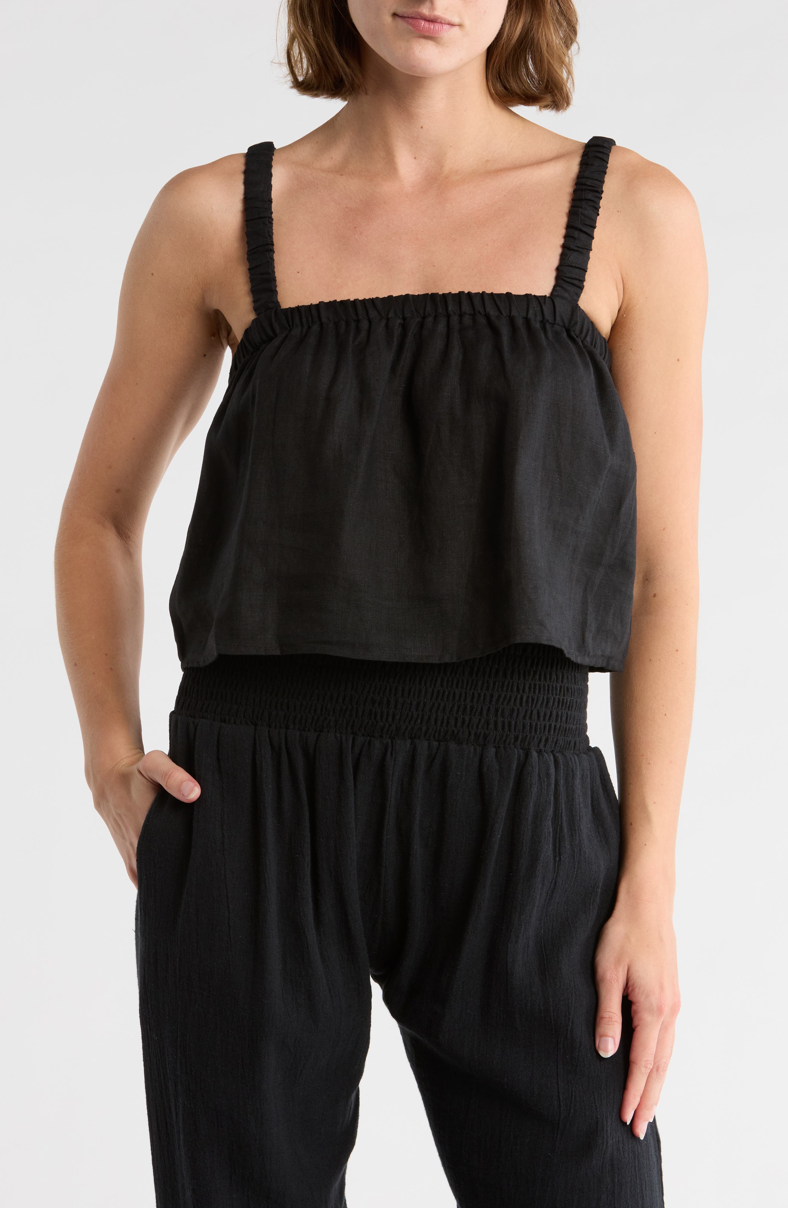 Vitamin A® Tallows Crop Cover-Up Top