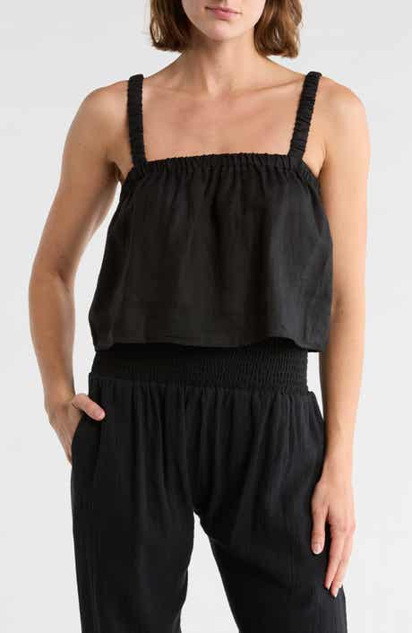 Vitamin A® Tallows Crop Cover-Up Top