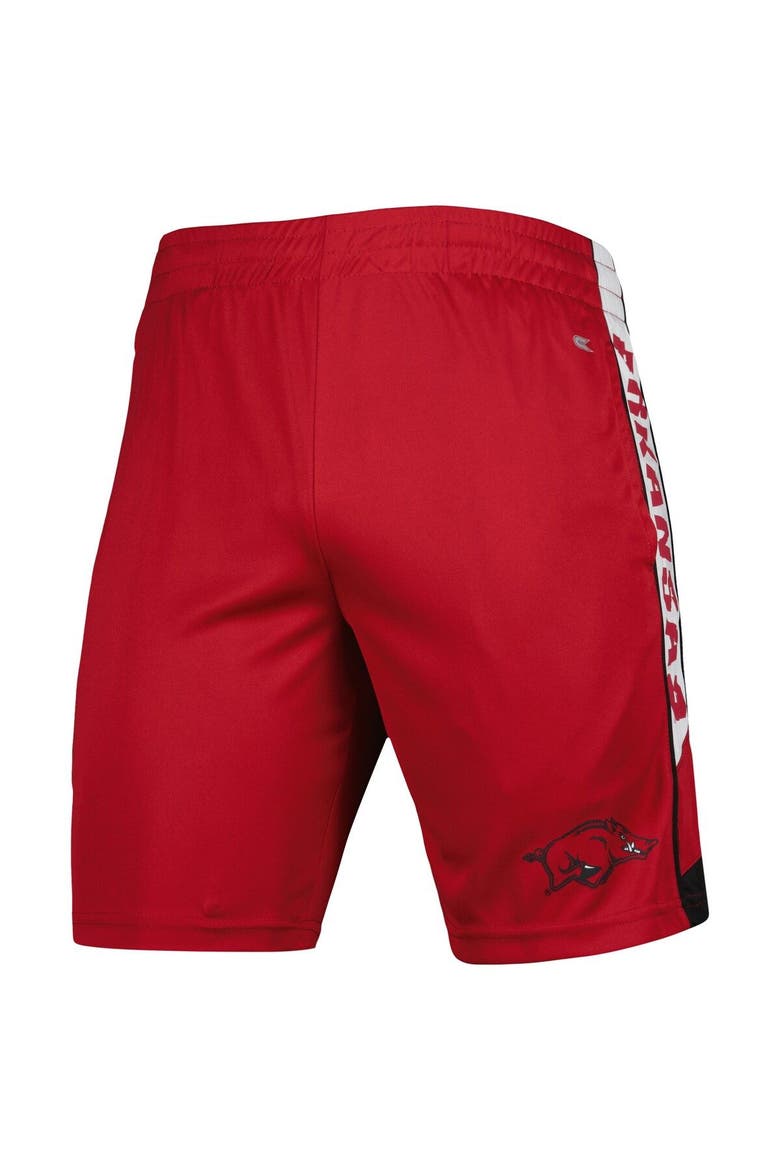 Men's Colosseum Cardinal Arkansas Razorbacks Pool Time Shorts, Alternate, color, Cardinal