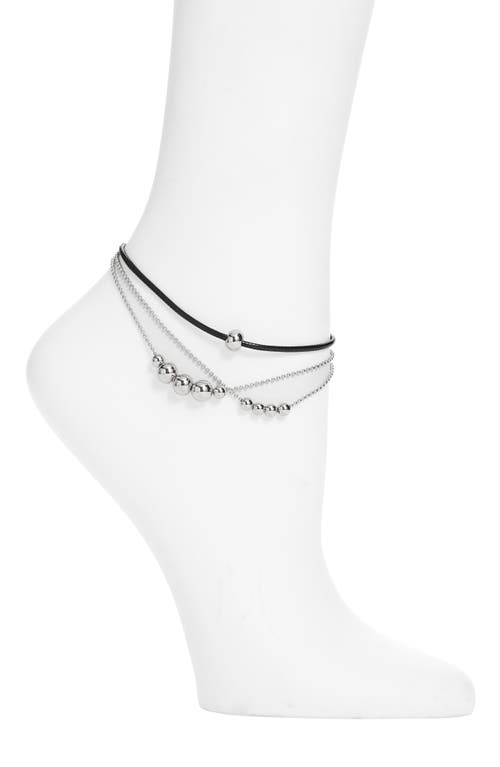 Open Edit Set Of Two Anklets