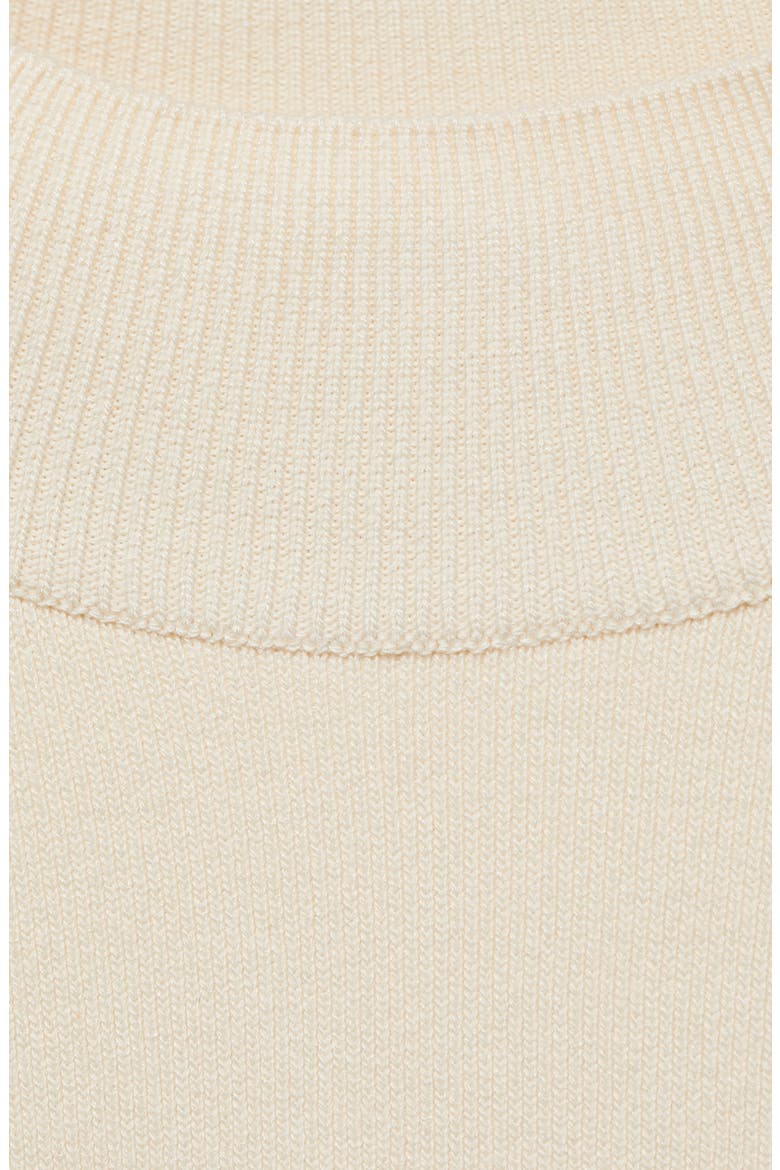 Button Trim Sweater, Alternate, color, ECRU