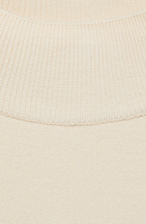 MANGO MANGO BUTTON TRIM SWEATER 