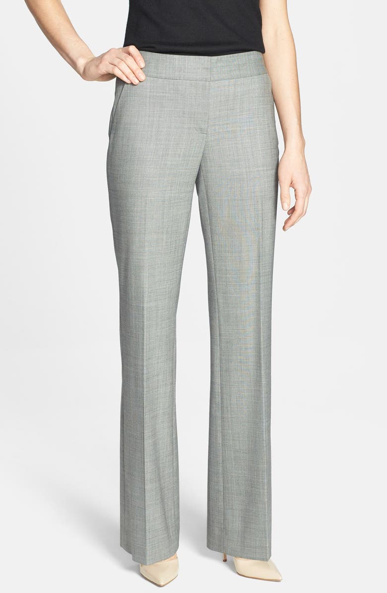 Classiques Entier<sup>®</sup> 'Aria' Stretch Wool Pants, Main, color, 