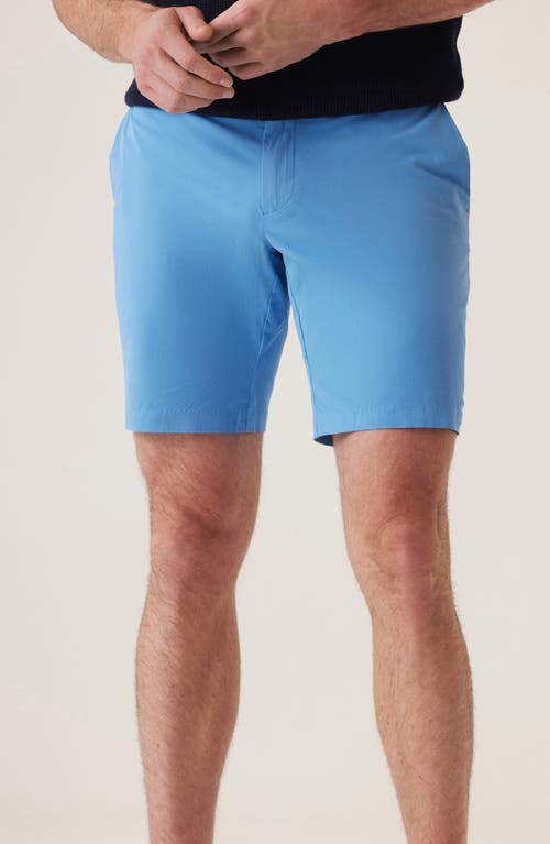 Shop Deke Galaxy Ultra 4x Stretch Twill Bermuda Shorts In Lake
