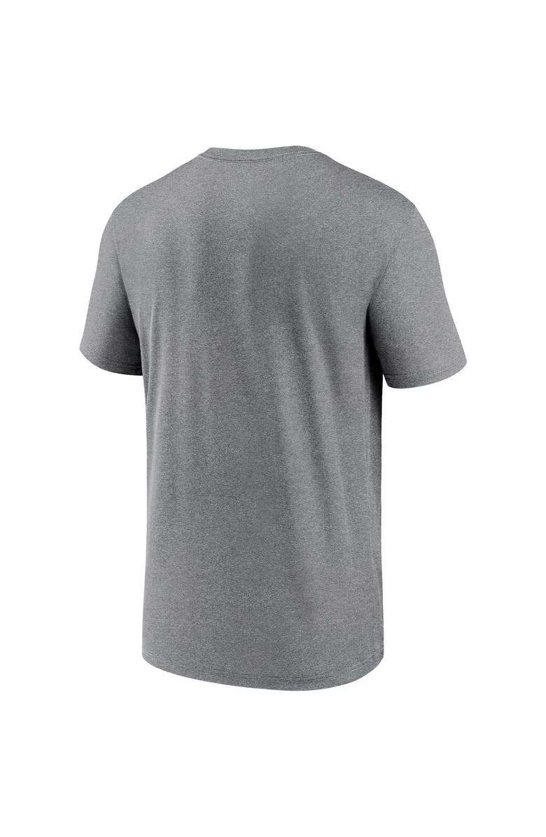 Nike Men's Nike Heather Charcoal Dallas Cowboys Legend Logo Performance T-Shirt, Alternate, color, Heather Charcoal