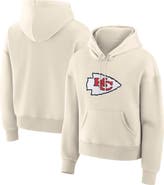 FANATICS Women's Fanatics Cream Kansas City Chiefs Dove Legacy Pullover Hoodie