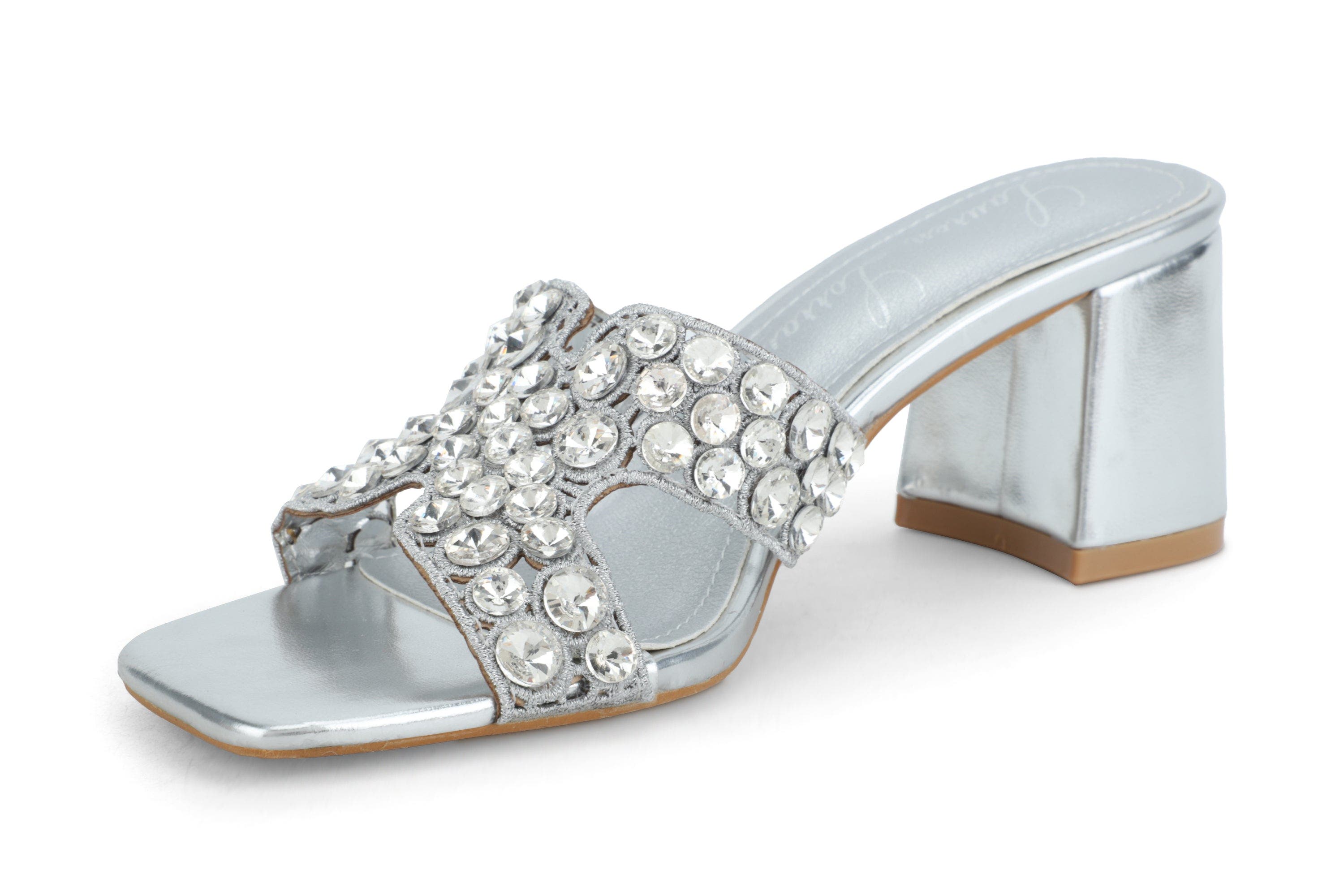 Sassy Sandals, Alternate, color, SILVER