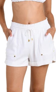 La Blanca Delphine Coast Cover-Up Shorts