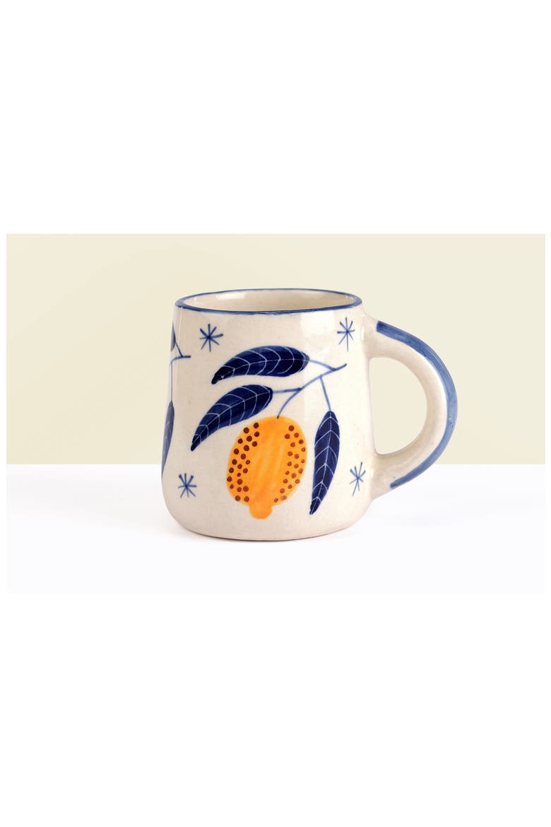 Lemon Mug, Alternate, color, YELLOW