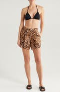 Vitamin A® The Getaway Linen Cover-Up Shorts