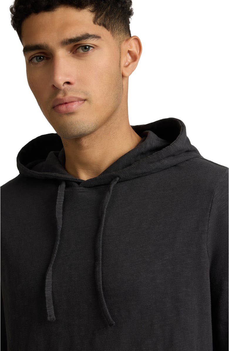 Onia Heavyweight Slub Hoodie, Alternate, color, Noir