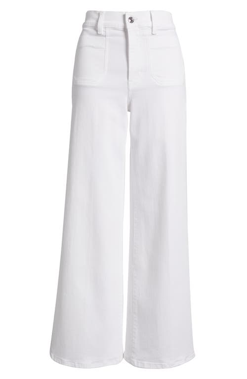 FRAME FRAME LE SLIM PALAZZO PATCH POCKET HIGH WAIST WIDE LEG JEANS