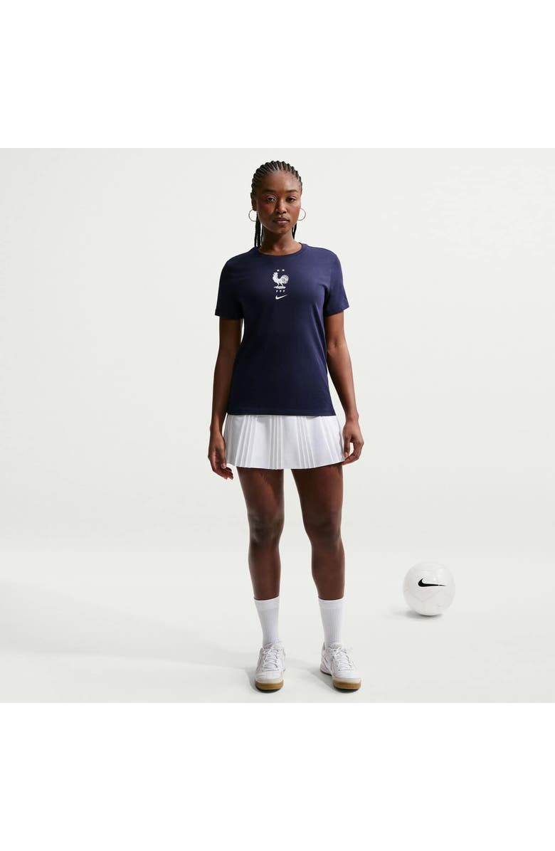 Nike Women's Nike Blue France National Team Crest T-Shirt, Main, color, Blue