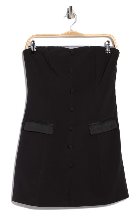 Beatrice Strapless Blazer Dress
