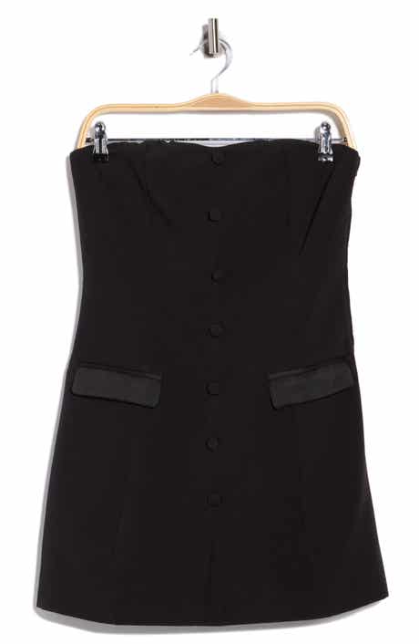 Lulus Beatrice Strapless Blazer Dress