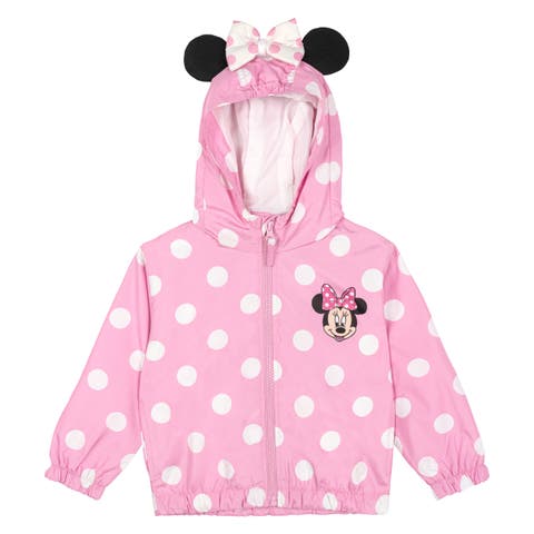 Minnie Mouse Cosplay Hooded Windbreaker Jacket (Toddler)