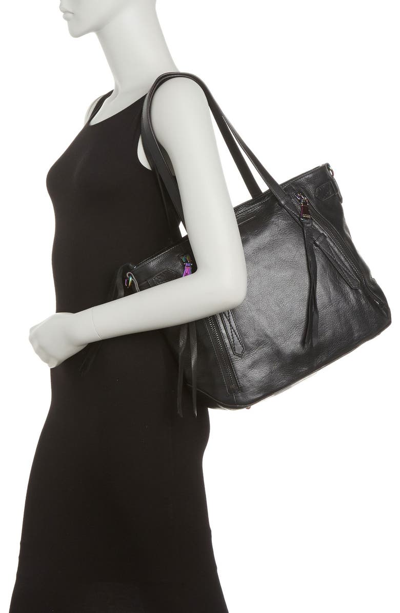 AIMEE City Slicker Leather Tote Bag, Alternate, color,