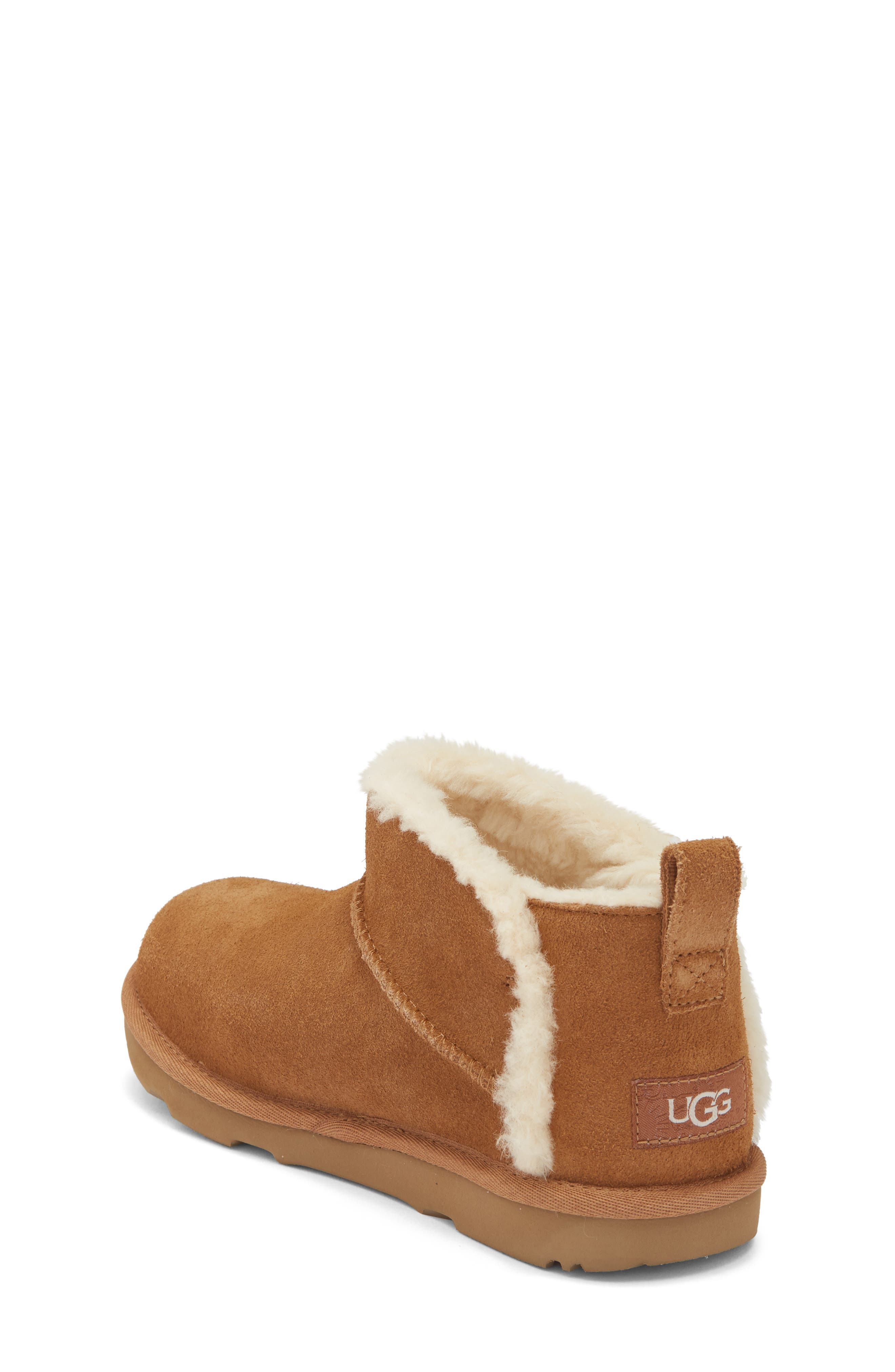Kids' Classic Ultra Mini Aiyanna Boot, Alternate, color, CHESTNUT