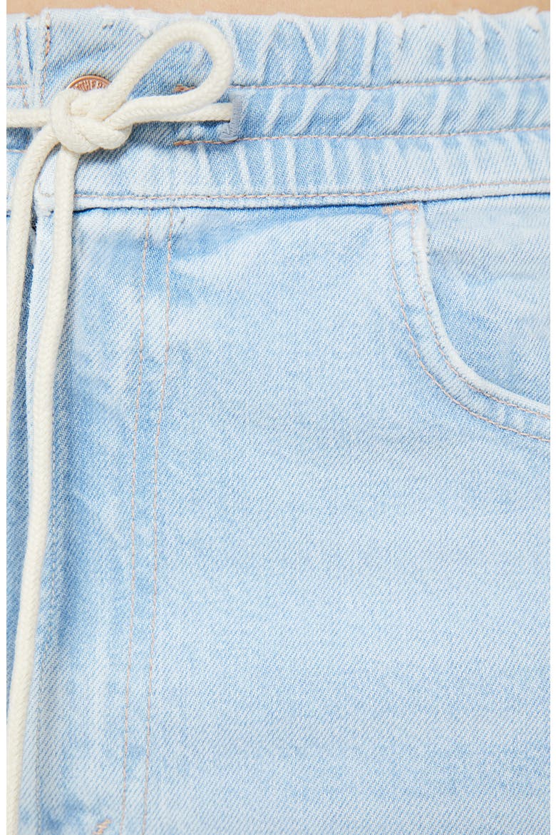 The Drawn Tagger Flood Stretch Cotton Drawstring Pants, Alternate, color, COWABUNGA