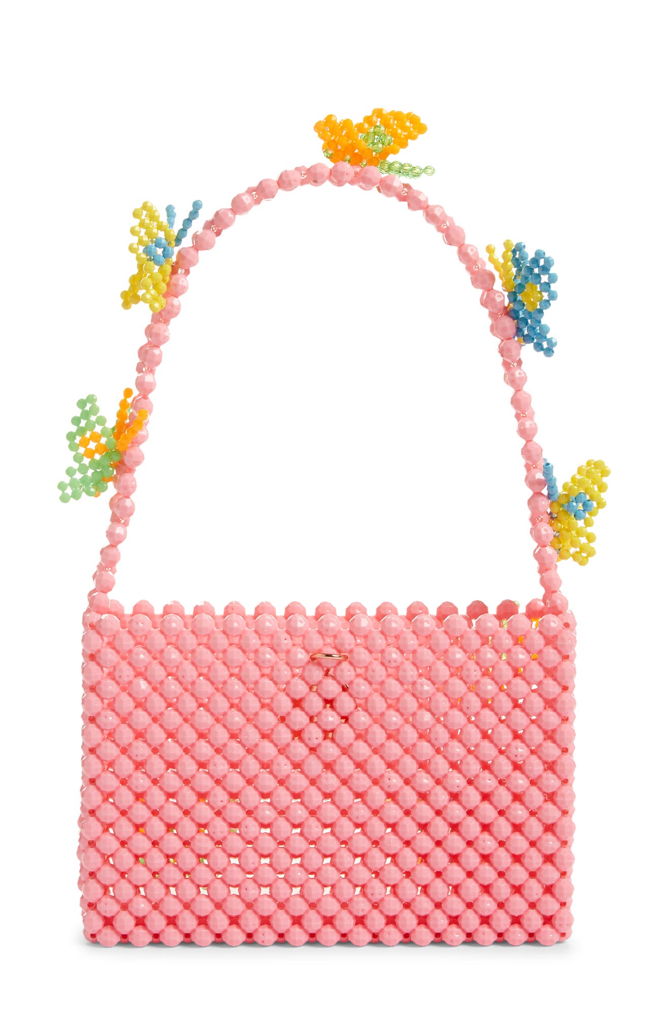 Susan Alexandra Mini Mariposa Beaded Handbag, Alternate, color, 