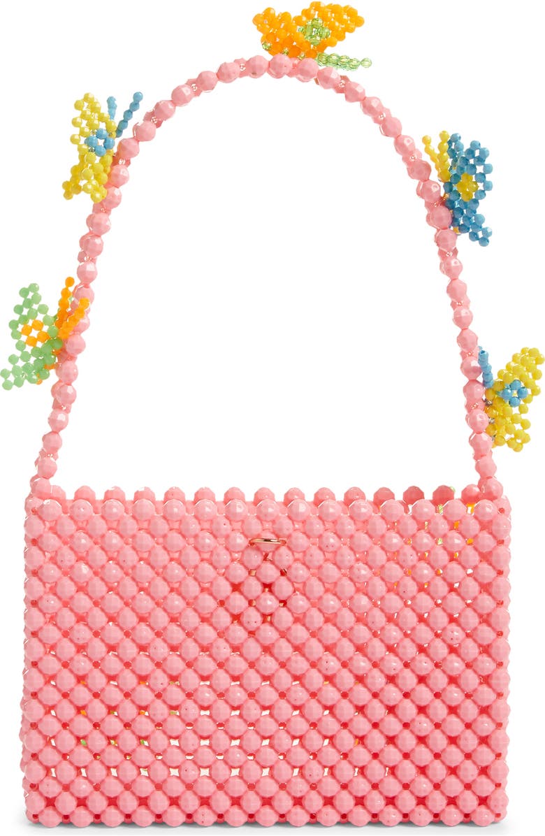Susan Alexandra Mini Mariposa Beaded Handbag, Alternate, color,