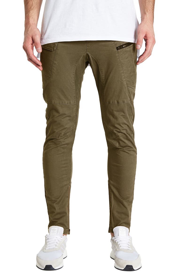Tactical Slim Fit Pants, Main, color, IVY GREEN
