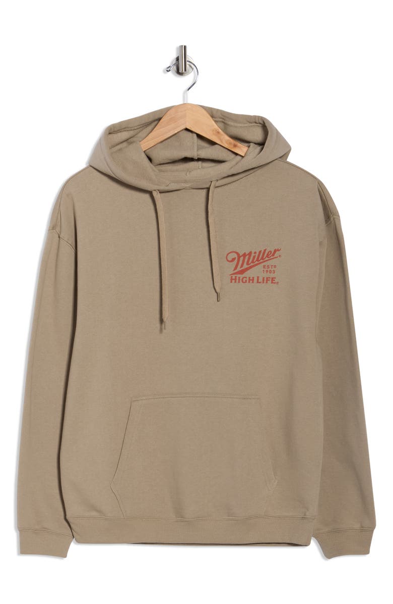 The Forecast Agency Miller Racing Graphic Hoodie, Alternate, color, Winter Twig