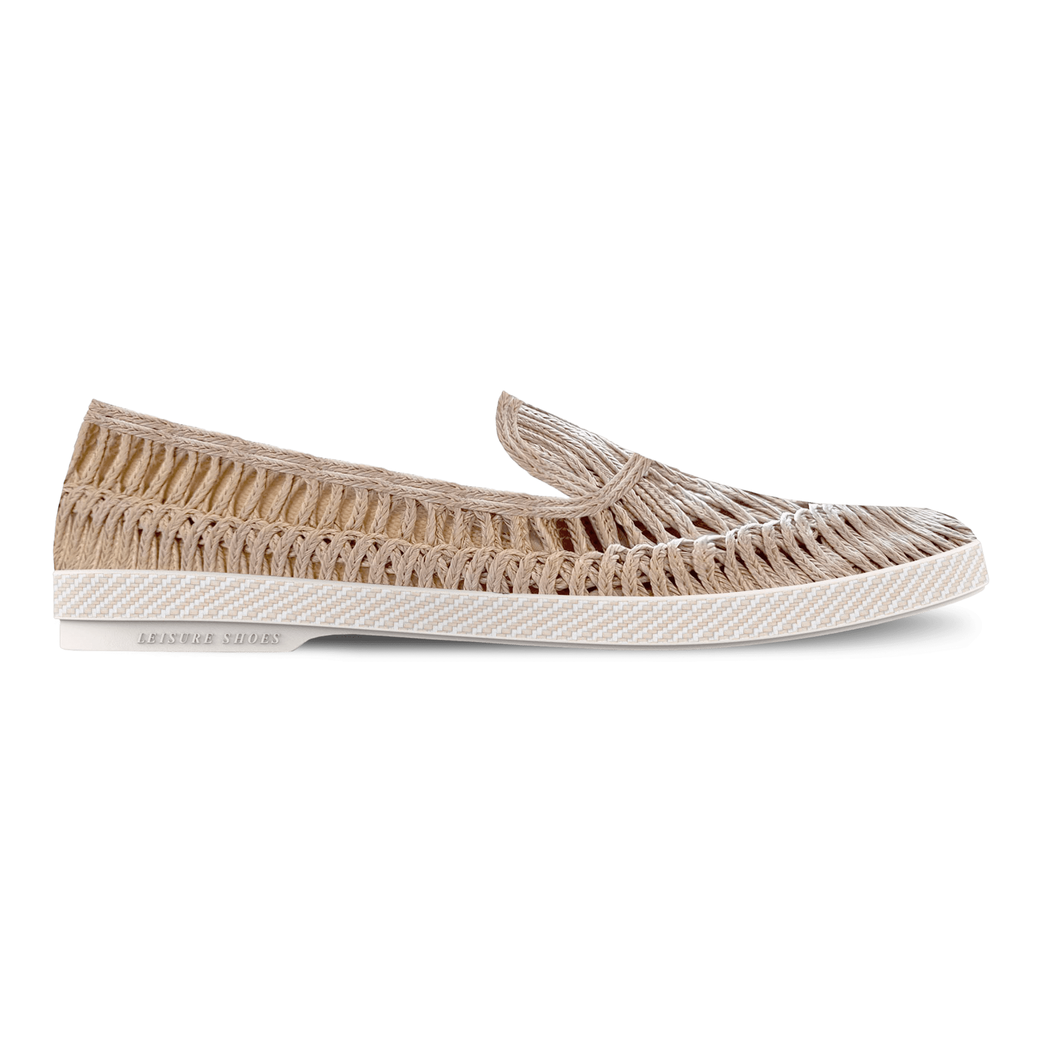 Braided Raffia Slip-On Loafer, Main, color, Natural Braided Raffia