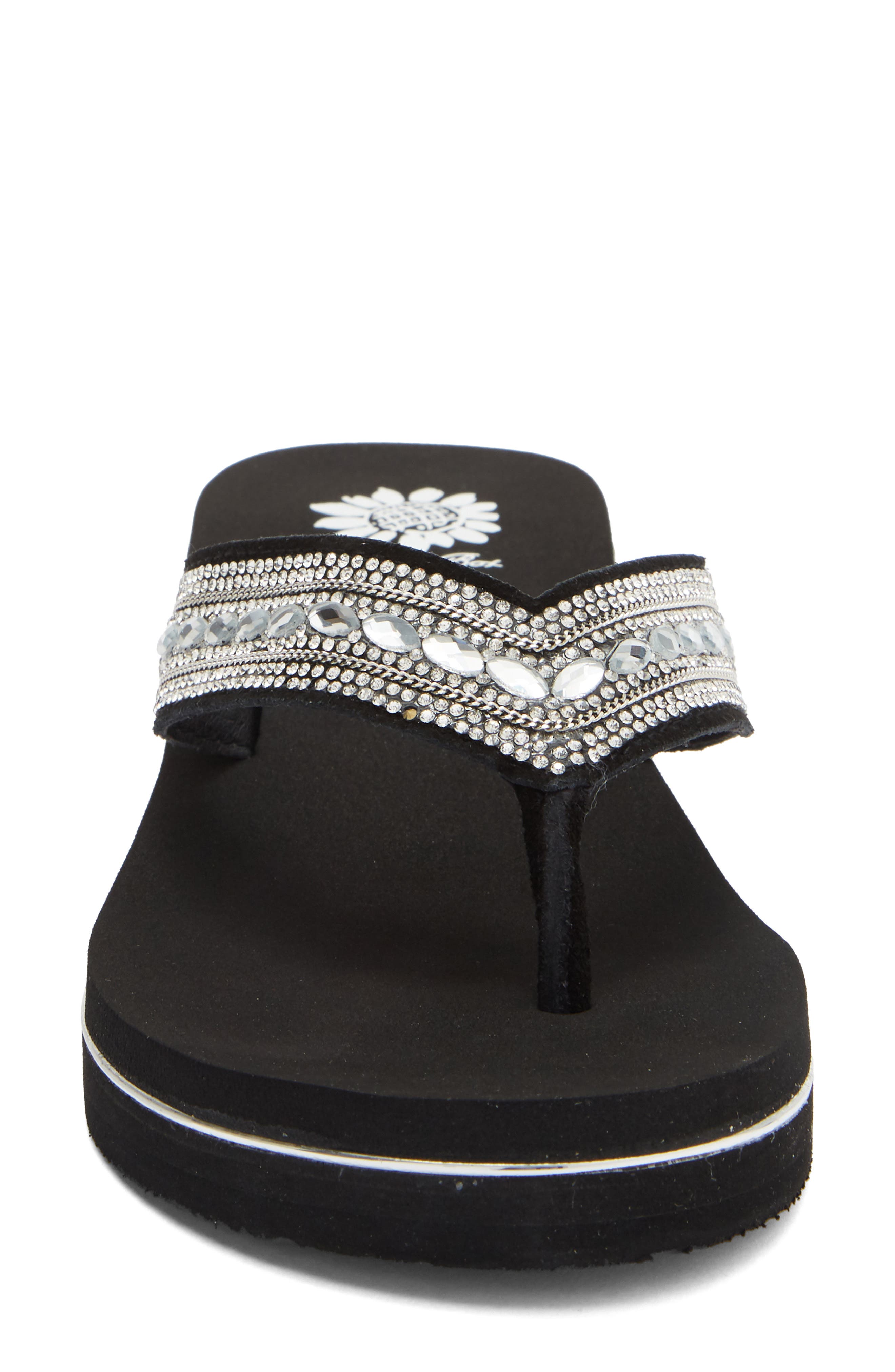 Marcy Flip Flop Sandal, Alternate, color, CLEAR