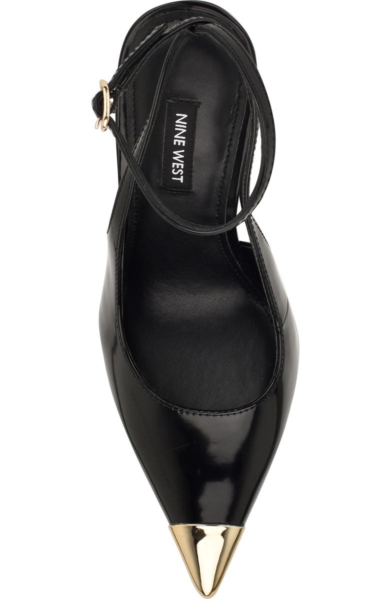 Nine West Monroh Pointed Cap Toe Pump, Alternate, color,