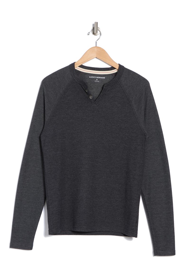Mélange Crewneck Sweater, Alternate, color, JET BLACK