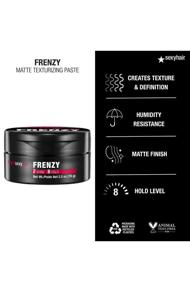 BIG SEXY HAIR Style SexyHair Frenzy Matte Texturizing Paste, Alternate, color,