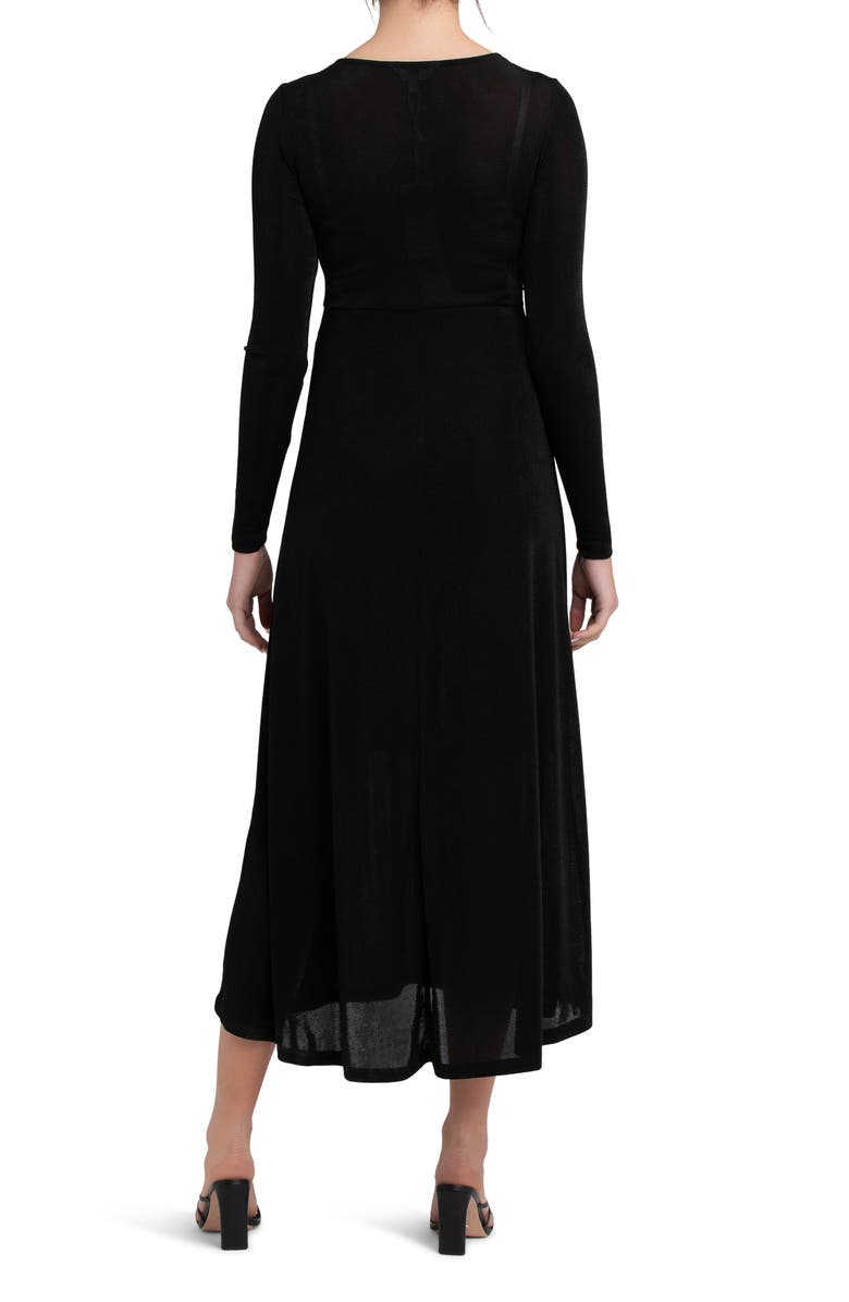 Ripe Maternity Portia Twist Front Long Sleeve Maternity/Nursing Dress, Alternate, color,