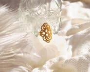 Seven Saints Infinite Love Pave Adjustable Ring