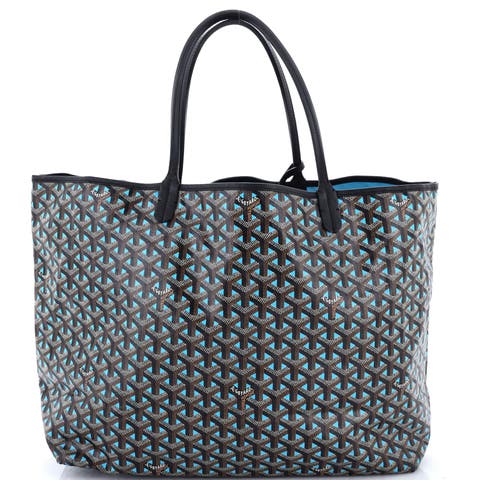 Saint Louis Tote Claire Voie Coated Canvas GM
